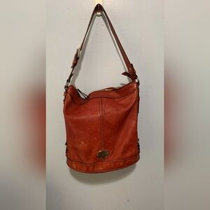 Fossil Bucket Shoulder Bag